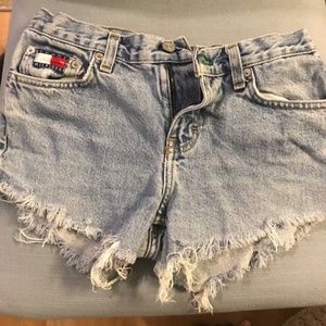 Tommy Hilfiger Hight Rise Jean Shorts